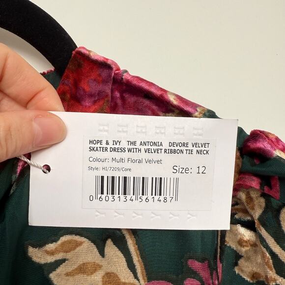 NWT NEW Hope & Ivy Antonia Mini Dress UK 12/US6 - Picture 8 of 12